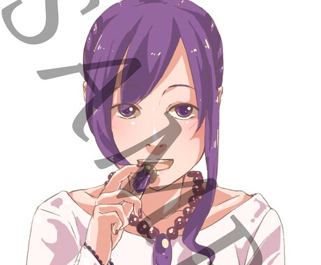 Grape mascot characterます To the mascot of the website. イメージ1