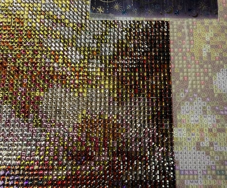 ダイヤモンドアート制作代行 丁寧に仕上げます 初心者歓迎｜途中作品OK｜丁寧に仕上げます イメージ2