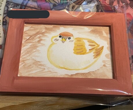鳥さんのイラスト描きます 水彩で描いた鳥さんをお届けします！ イメージ2