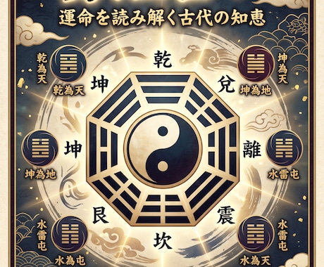 その悩み、易経は『答え』をすでに知っています この世を動かしている見えない力にヒントをもらいましょう イメージ2