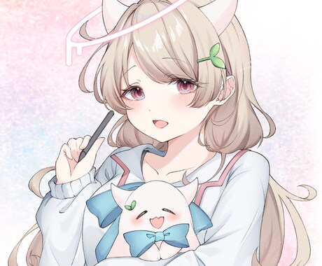 SNSに使えるイラストを制作します アナログのような質感が特徴のイラストです！ イメージ2