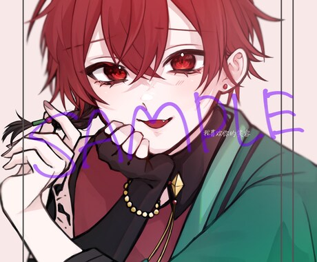 SNSアイコンを作成致します 女の子、男の子、ミニキャラなど色々受け付けております。 イメージ2