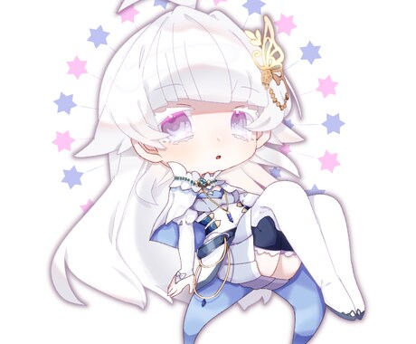 商用利用可！かわいいデフォルメイラストお描きします ちまっとかわいい！カラフルなデフォルメイラストお描きします！ イメージ2