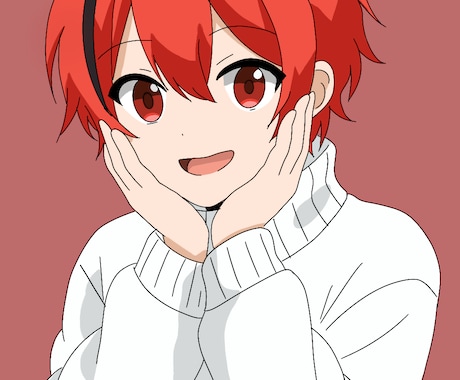 アニメ風のキャラクターイラストを制作いたします アニメ塗りが得意です！デフォルメ、動物ゆるふわ系が得意です！ イメージ1