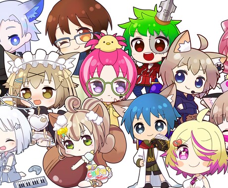 割引あり短納期対応　デフォルメイラストお描きします SNSのアイコンなどにオリジナルイラストをお探しの方どうぞ！ イメージ2