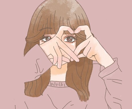 商用可◎配信・アイコン・ヘッダーのイラスト描きます 綺麗で可愛い、優しい雰囲気のイラストを描きます！ イメージ1