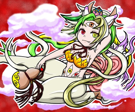 ゲームキャラクター風イラスト描きます 商用利用可！シンプルな料金設定で、イラスト制作します！ イメージ2