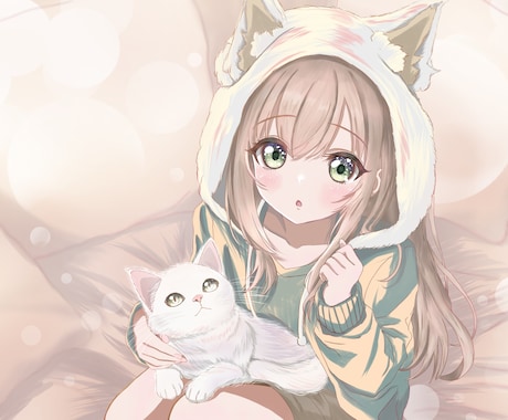 SNSアイコン向けのイラストを描きます イメージ1