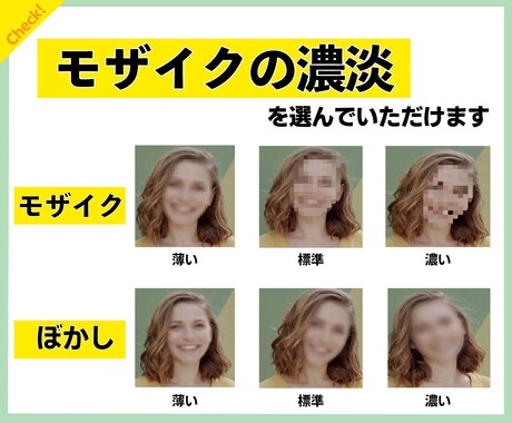 ハイクオリティなモザイク編集をいたします １フレームずつモザイク処理するピンポイントモザイク！ イメージ2
