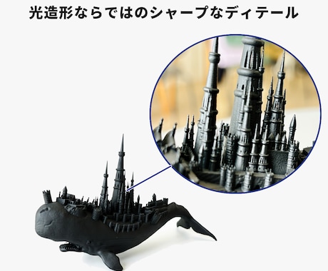最高級レジンGod Areaで高精細出力します 「いくらになるか分からない」という方もまずはご相談からどうぞ イメージ2