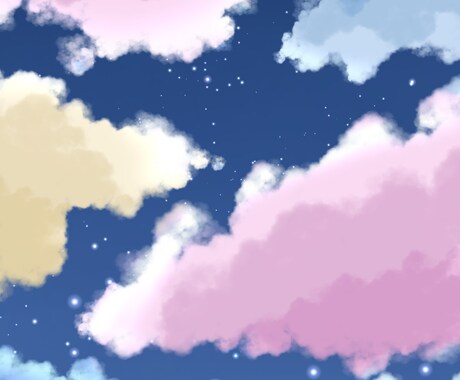 星空や月モチーフのイラスト描きます 星空・月好きさん注目！SNS利用可能なイラスト描きます！ イメージ2