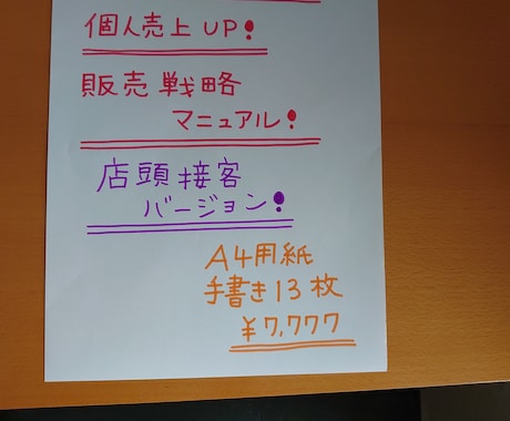 売り方、お伝えします 個人売上UP！店頭販売戦略マニュアル！ イメージ1