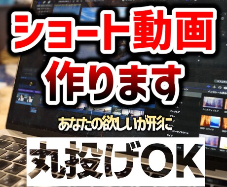 ショート動画作ります 3000円であなたの欲しいを形に イメージ1