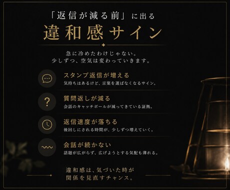 返信が減るLINEには、理由があります 重さ・距離感・温度差を客観分析します イメージ2