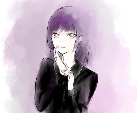 柔らかな印象の似顔絵お描きします かわいい、柔らかい色合いの似顔絵 イメージ2