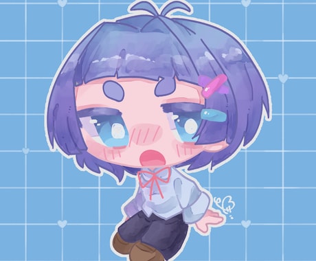 デフォルメ・SDキャラ描きます ころっとかわいい2頭身キャラクターはいかがですか？ イメージ1