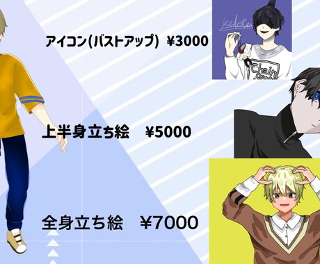 あなただけのアイコンをお描きします 気軽にご相談等お待ちしております イメージ2