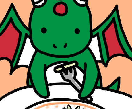 ゆる~いキャラクター作成します お店やSNSアイコンに使えるキャラクターを作成します イメージ2