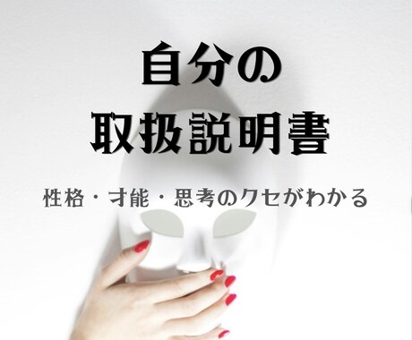 あなたの取扱説明書をお作りします 「なんでこうなるの？何で上手くいかないの？」が明らかに！ イメージ1