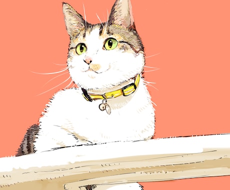 ペットの似顔絵を制作します イメージ1