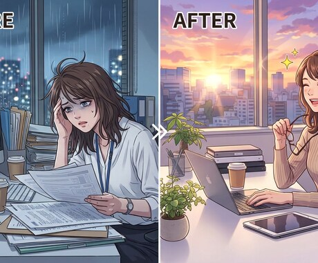 面倒な手作業、AIで効率化・自動化します 作業に時間がかかって大変なあなたへ。まずはご相談ください◎ イメージ1