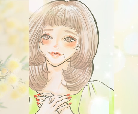 大人女性向けの世界観作りのイラスト制作をします イメージ1