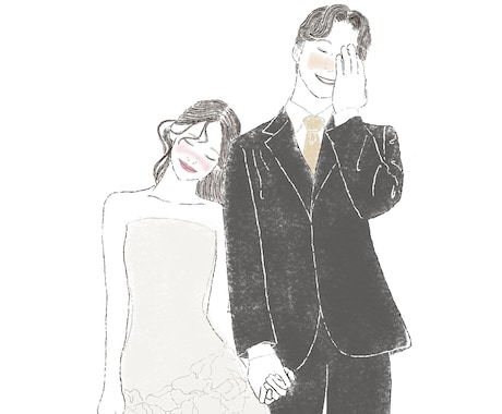 結婚祝いに人気 | 水彩画似顔絵描きます 【イラストオーダー】水彩画風イラスト♡結婚祝いに人気 イメージ2
