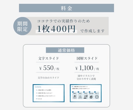 お任せください！スライド資料作成　代行します 「話しやすく、飽きさせない」特別なスライドを作成* イメージ2