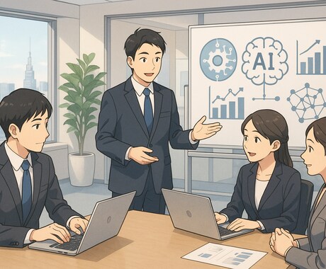 AIビジネス導入の個別相談をします あなたの業務に最適なAI活用法を提案 イメージ1