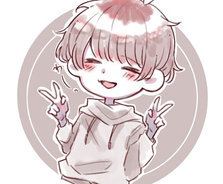 かわいい♪ちびキャライラスト！液タブで描きます イメージ1