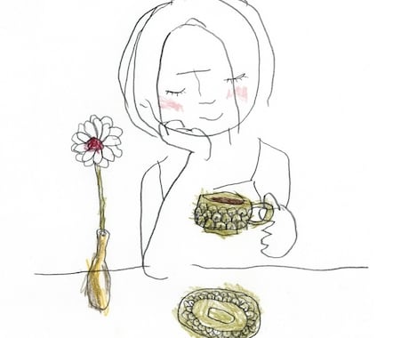 シンプルなアナログ似顔絵提供いたします ヨーロピアンテイストのシンプルスッキリなテイストです☺︎ イメージ2