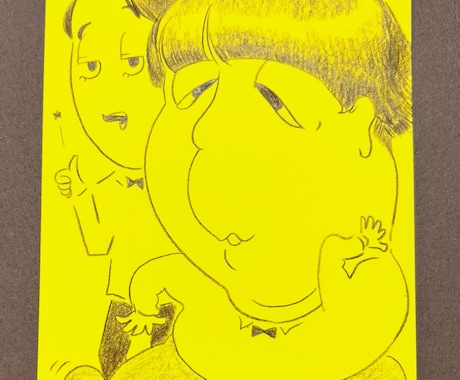 ポストカードサイズの似顔絵描きます 色鉛筆で似顔絵をお描きします。 イメージ2
