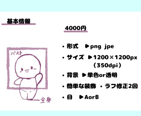 SNS用のゆるっとしたかわいいアイコン描きます もちっとゆるかわなイラストをお届けします イメージ2