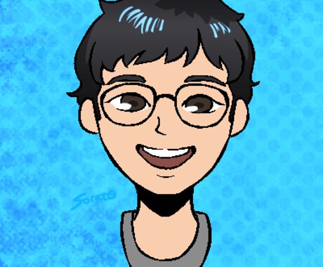 笑顔の似顔絵アイコンイラストを描きます 休日も承ります! SNSなど自由にお使いください! イメージ2