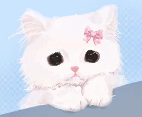 大切な家族の思い出をイラストにします 大切なペットを温もりある可愛いイラストに イメージ2