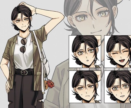 TRPG 、表紙装丁、動画、ゲーム等など描きます イラストやデザイン、漫画など、多岐に渡り制作しています！ イメージ1
