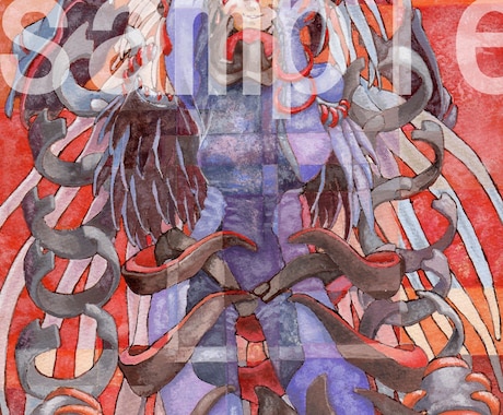 いろいろイラスト作成します アナログ　紙に手描き手塗りもします。 イメージ1