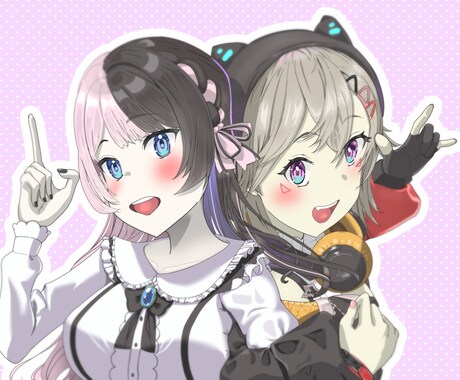 イラストのご依頼承ります 女性キャラクターを中心に描かせていただいています！ イメージ2