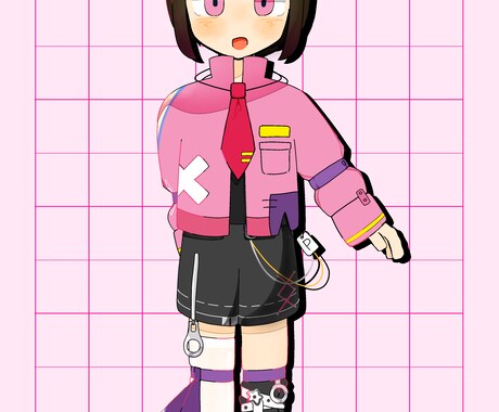 お洋服のデザインをします ごちゃごちゃしたデザインのかわいいお洋服のお仕立てをします！ イメージ2