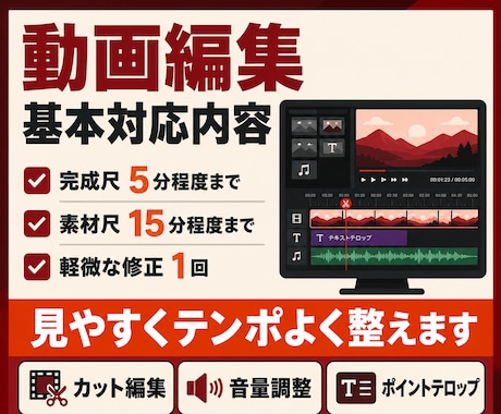 100万再生実績を活かして動画編集します イメージ1