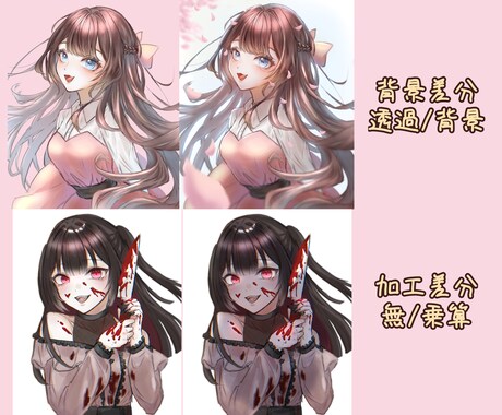 可愛い女の子のイラスト描きます 顔と髪にこだわったあなただけのイラスト制作させてください！ イメージ2