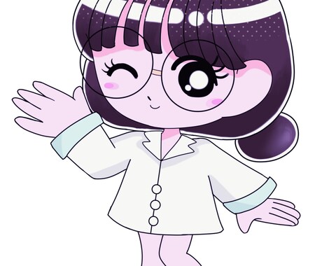 商用利用可！ミニキャライラスト作成します SNSアイコン等★イラストが欲しい方へ♪ イメージ2