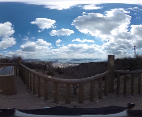 広島の360°パノラマ風景動画を撮ってお届けします イメージ1