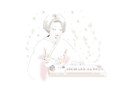 繊細で柔らかな線画作成します おしゃれな線画で名刺などをしたい方へ イメージ2