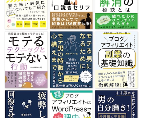 Amazonベストセラー獲得！表紙デザインします 購入意欲を高める、売上とクリック率を意識した魅せるデザイン！ イメージ2