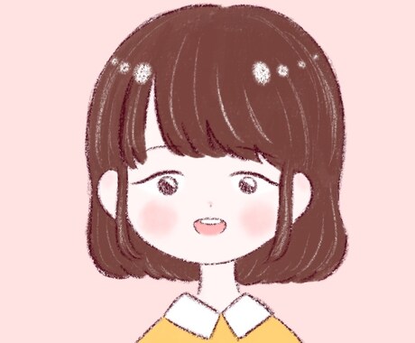 ゆるふわな女の子描きます 初心者のためオプション無料です！！吹き出し用アイコンにも！ イメージ2