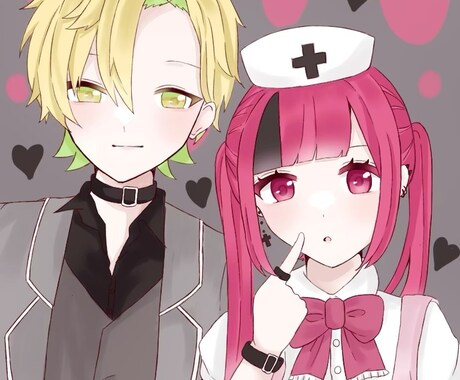 夢絵、アイコン、一枚絵基本なんでも描かせて頂きます お望みのイラストになるまで何度でも修正可 イメージ1