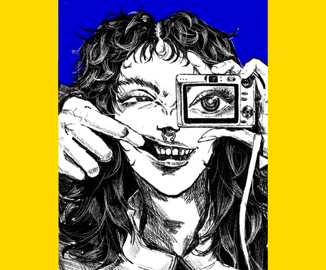 商用OK！スタイリッシュなアイコンを描きます あなたの雰囲気を捉えて可愛くカッコよく描きます！！ イメージ2
