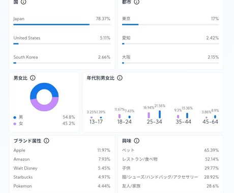 インスタ、ティックトックのアカウントを分析します あなたのフォロワーは あなたが求めているフォロワーですか? イメージ1