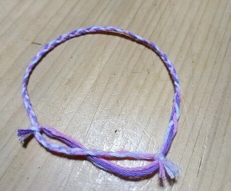 小さいお子様年配の方のプレゼント選びます お子さん年配の方も似合うミサンガ イメージ2